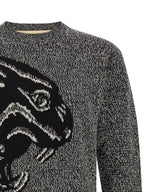 Valentino Garavani Bicolor Virgin Wool Cardigan