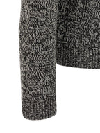 Valentino Garavani Bicolor Virgin Wool Cardigan