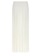 ANTONINO VALENTI White Viscose Mini Skirt