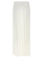 ANTONINO VALENTI White Viscose Mini Skirt