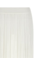 ANTONINO VALENTI White Viscose Mini Skirt