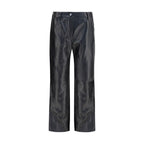Magda Butrym Black Leather Pants