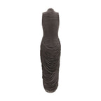 Magda Butrym Gray Copper Cocktail Dress