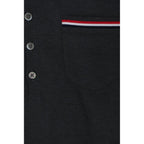 Thom Browne Gray Cotton Polo Shirt