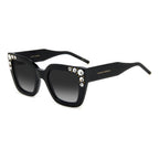 Carolina Herrera Black Acetate Sunglasses