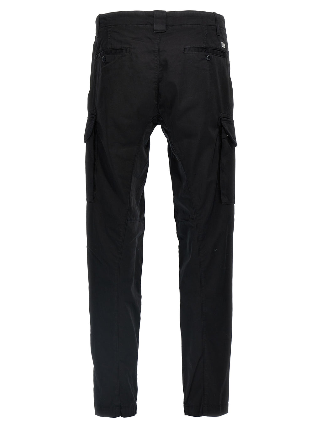 C.P. Company Black Cotton Cargo Pants
