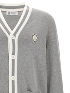 Brunello Cucinelli Gray Cotton Cardigan