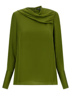 Tom Ford Bicolor Silk Blouse