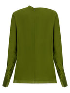 Tom Ford Bicolor Silk Blouse