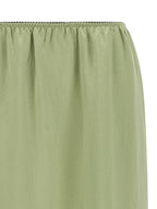 Twinset Bicolor Marabou Midi Skirt