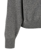Alberta Ferretti Gray Virgin Wool Cardigan