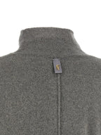 Alberta Ferretti Gray Cashmere Cardigan