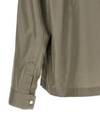 Brunello Cucinelli Bicolor Silk Full-Length Jacket
