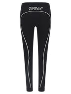 Off-White Black Polyamide Leggings