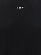 Off-White Black Cotton T-Shirt