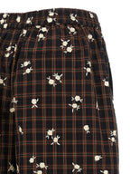 Ganni Brown Organic Cotton Bermuda Shorts