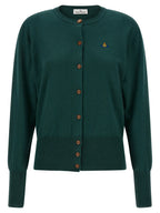 Vivienne Westwood Bicolor Cotton Cardigan