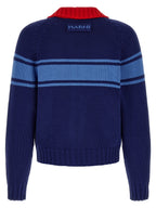 Marni Blue Cotton Cardigan