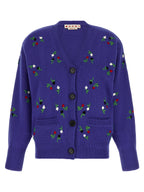 Marni Blue Virgin Wool Cardigan