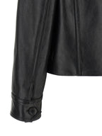 Marni Black Calfskin Leather Jacket