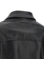 Marni Black Calfskin Leather Jacket