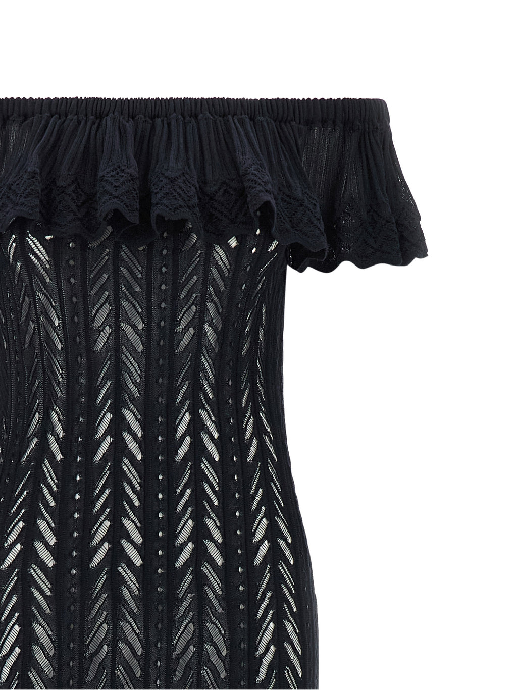 ANTONINO VALENTI Blue Cotton Long Dress