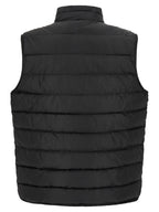 Dolce & Gabbana Black Polyester Sleeveless Jacket