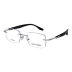 Trussardi Silver Stainless Steel Glasses (Frames)