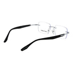 Trussardi Silver Stainless Steel Glasses (Frames)