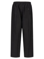 Lemaire Black Linen Casual Pants