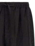Lemaire Black Linen Casual Pants