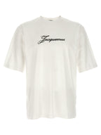 Jacquemus White Cotton T-Shirt