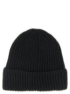 C.P. Company Black Wool Beanie