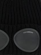 C.P. Company Black Wool Beanie