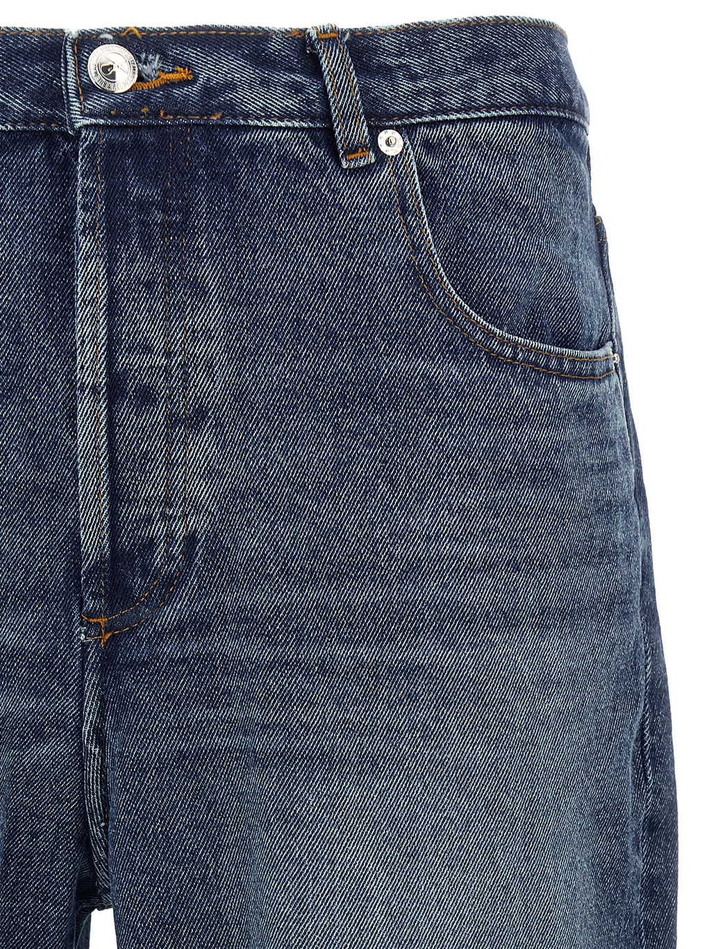 A.P.C. Blue Cotton Straight-Leg Jeans