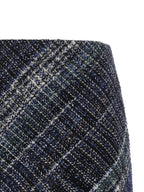 Missoni Blue Wool Long Skirt
