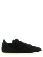 Rick Owens Bicolor Calfskin Low Top Sneakers