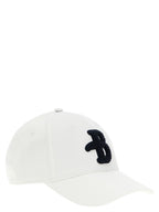 Ballantyne White Cotton Cap (Baseball Hat)