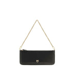 PINKO Black Calf Leather Bos Taurus Wallet