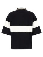 Amiri Bicolor Cotton Polo Shirt