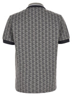 Lacoste Gray Polyester Polo Shirt