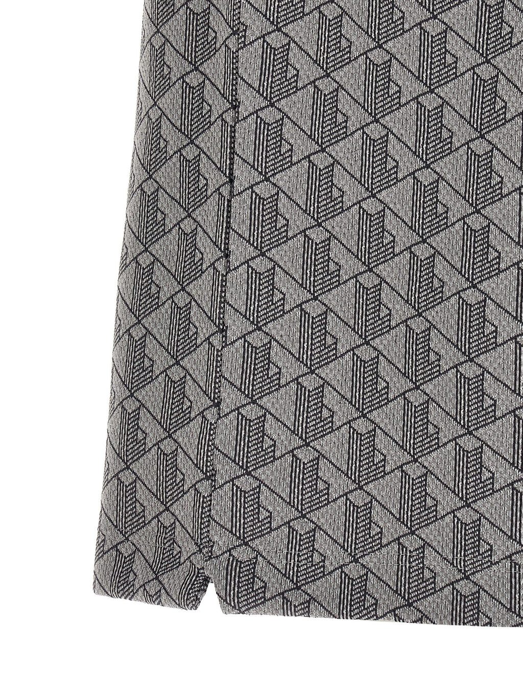 Lacoste Gray Polyester Polo Shirt