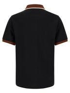 Marni Black Cotton Polo Shirt