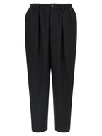 Marni Black Virgin Wool Cropped Pants