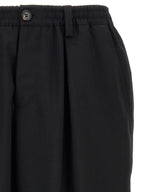 Marni Black Virgin Wool Cropped Pants