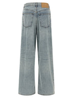 Haikure Blue Cotton Jeans Denim