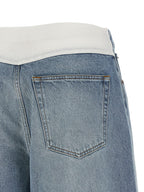 MM6 Maison Margiela Blue Cotton Bermuda Shorts