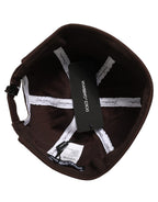 Dolce & Gabbana Men Brown Cotton Docker Capello Brimless Hat
