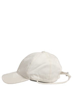 Dolce & Gabbana Men White Cotton Stretch Baseball Capello Hat