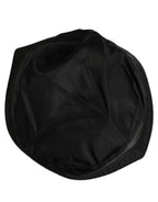 Dolce & Gabbana Men Black Nylon Wide Brim Bucket Capello Hat